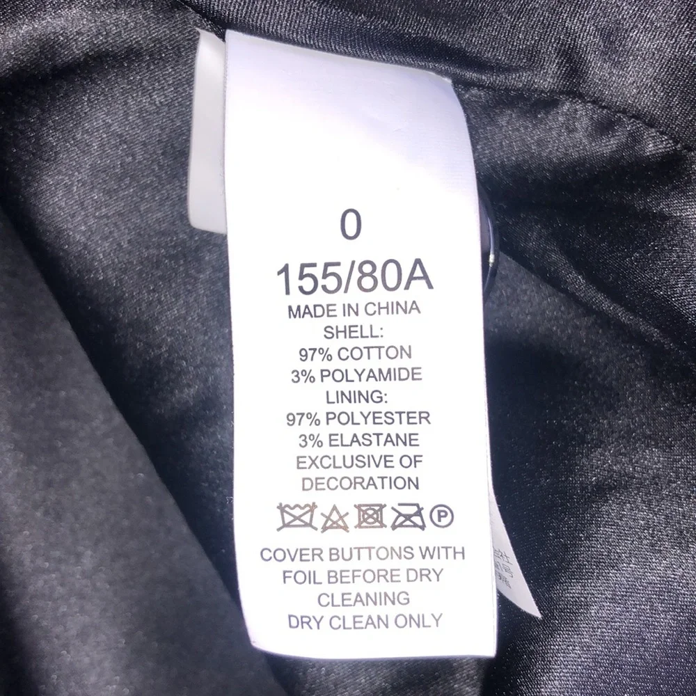 Kate Spade Black Tweed Jacket